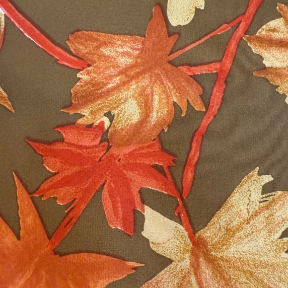 Vera Neumann “Veresa” Autumn Leaves Scarf 🇯🇵 – Made in Japan – 21” Square - Picture 8 of 10